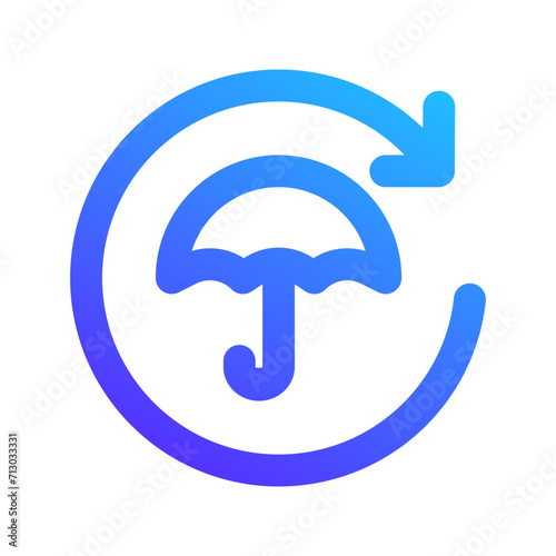 renew gradient icon