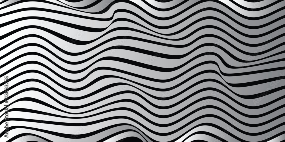Abstract curved wavy lines pattern vector illustration. Abstract curved wavy lines pattern vector illustration.