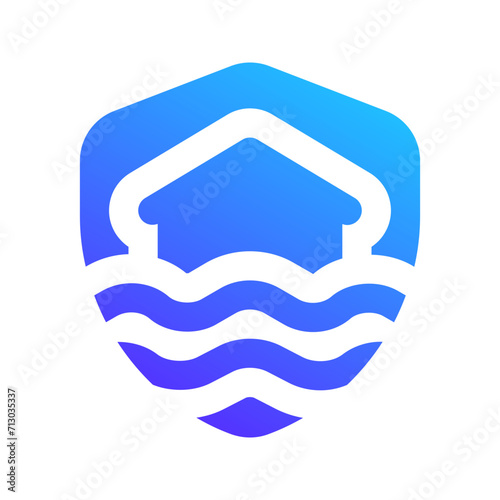 flood gradient fill icon