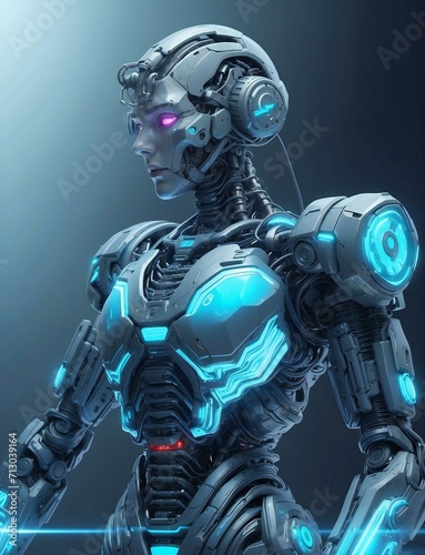 Future AI Robots and Cyborgs