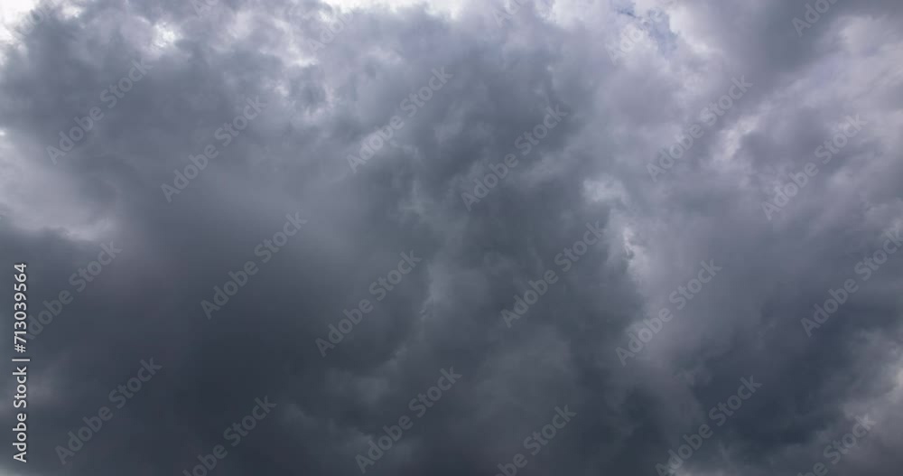 Timelapse of dark ominous storm clouds forming Timelapse of dark ominous storm clouds forming