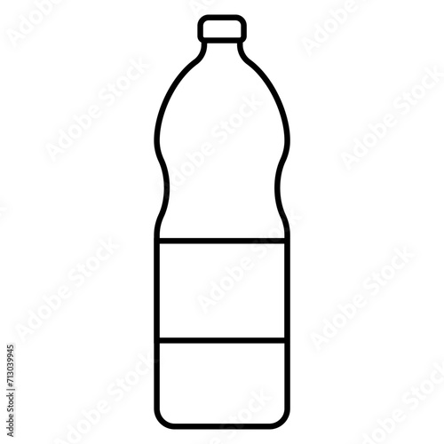 Plastic drink water bottle, plastic PET bottle carbonated mineral water