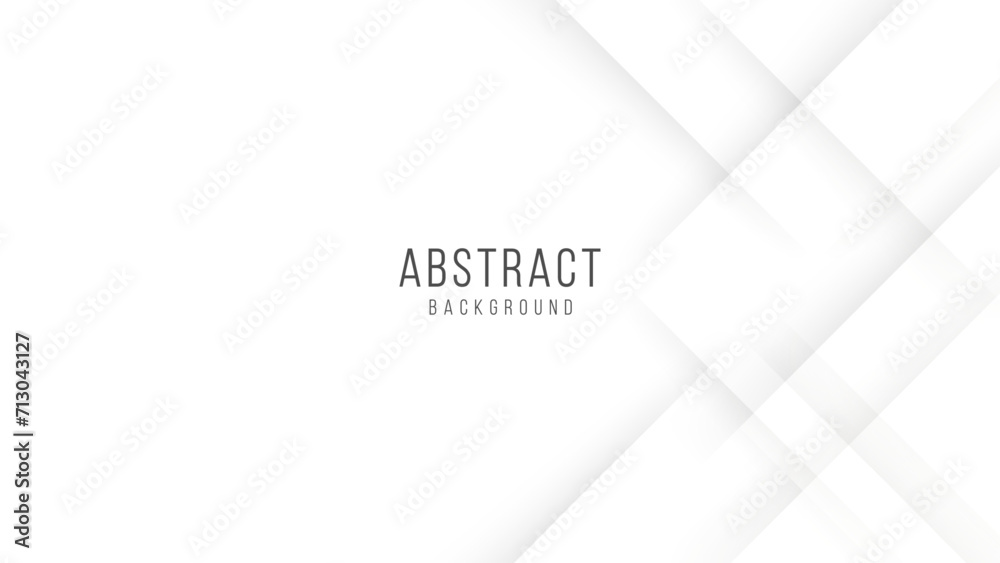 Abstract white shape with futuristic concept background for certificate, presentation - obrazy, fototapety, plakaty 