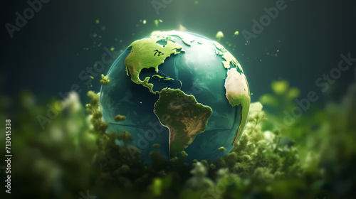World environment day concept ecology protection environment, environmental protection background © c