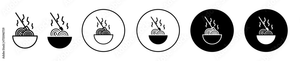 cooking pasta Line Art Logo set. cooking pasta Vector Illustration cooking pasta Line Art Logo set. cooking pasta Vector Illustration