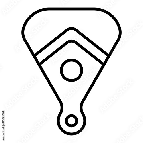   Baseball Field line icon
