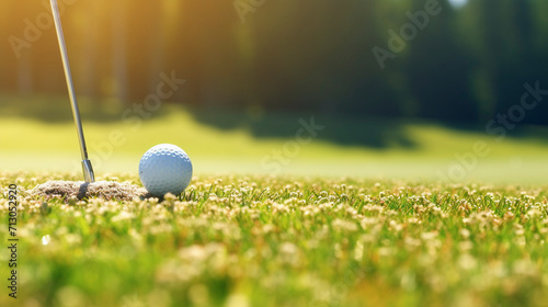 Golfing Bliss: Precision on the Green Landscape, Generative AI