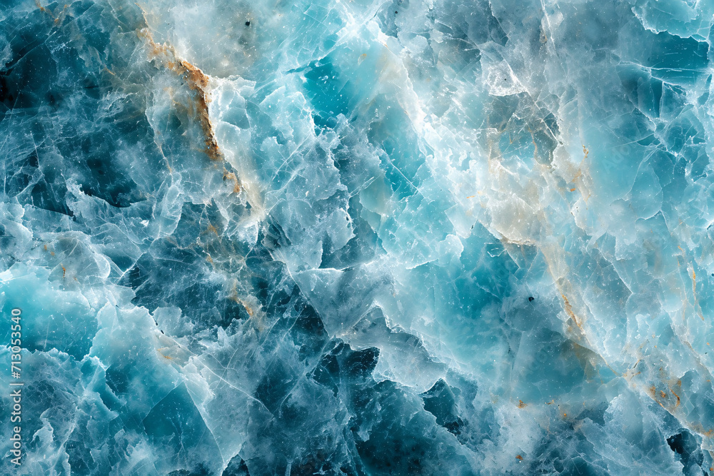 Polished aquamarine stone surface texture background Polished aquamarine stone surface texture background
