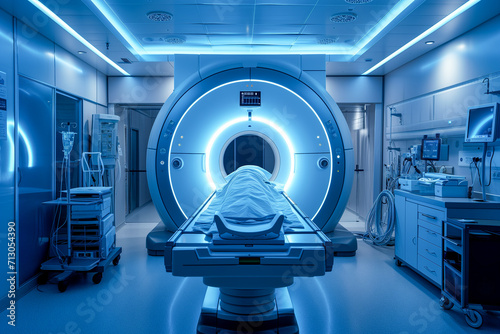 magnetic resonance imaging in the hospital photo