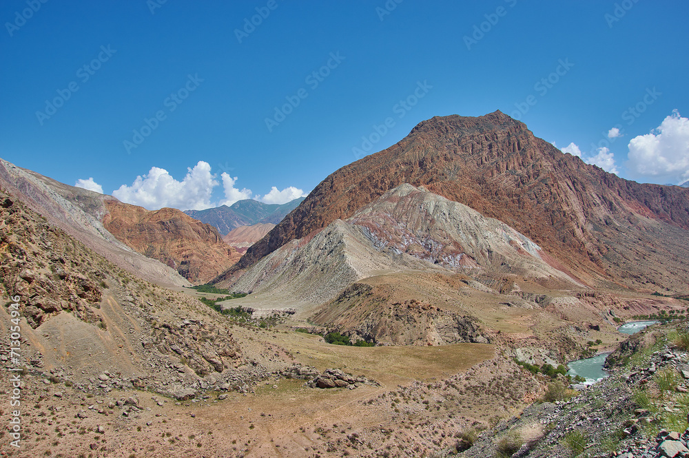 New North-South route, Kyrgyzstan.