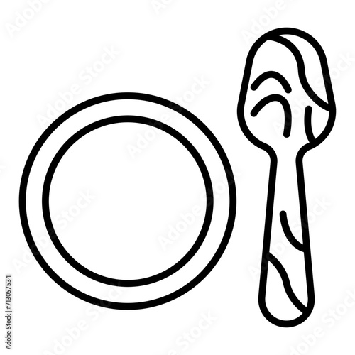   Al Fresco Dining line icon