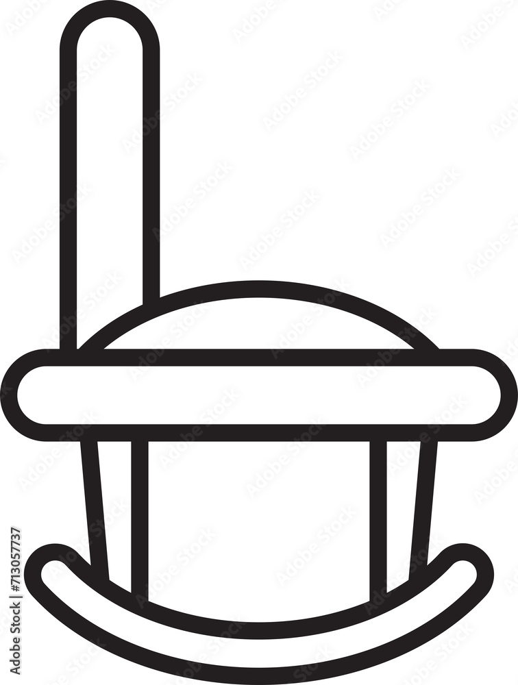 Rocking Chair Icon
