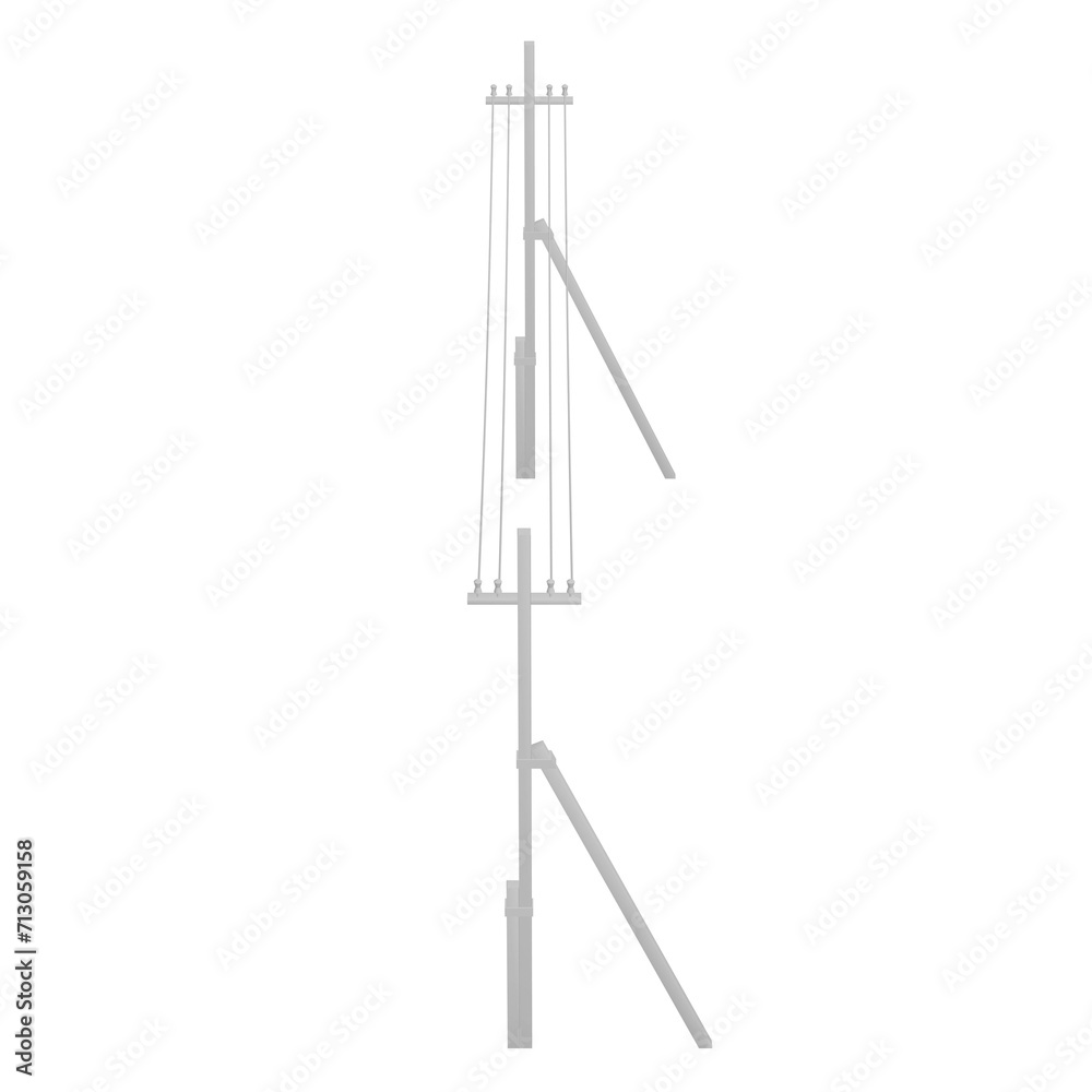 Electrical transmission tower pylon Electrical transmission tower pylon