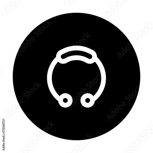 bracelet line circular icon