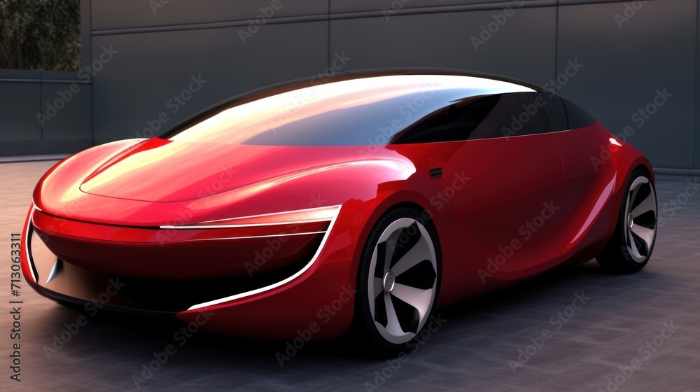 Vehicle of the future. Mini mobility, electric transport. Automotive innovation, technology concept Vehicle of the future. Mini mobility, electric transport. Automotive innovation, technology concept