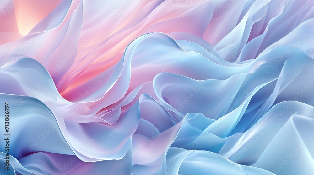 Obraz premium Tulip petals under icy embrace, enhanced by calmness and adorned with cold frost.
