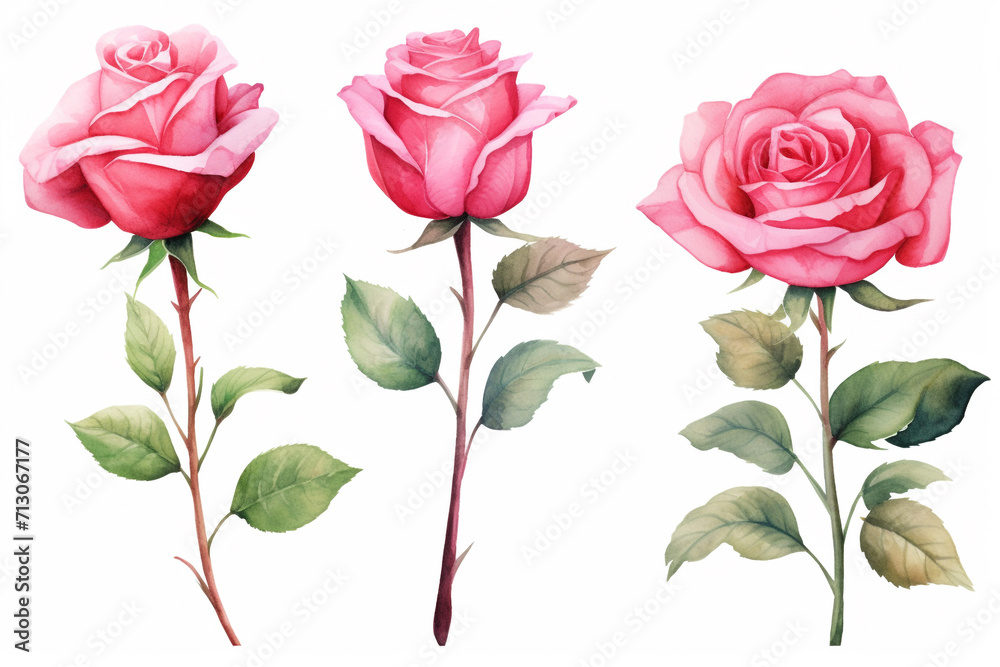 Rose flower in valentine day Rose flower in valentine day
