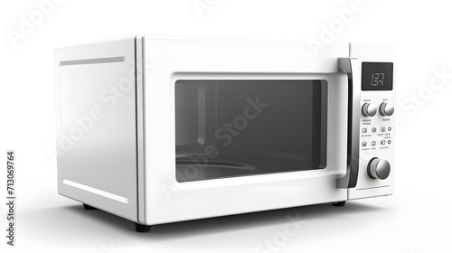 Microwave stove isolated on white background