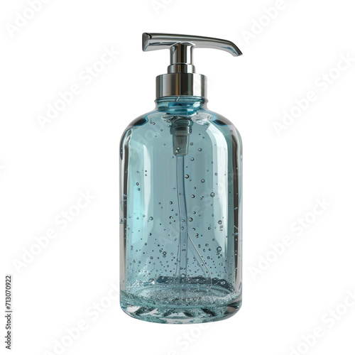 Bottle Dispenser Pump Isolated on Transparent or White Background, PNG