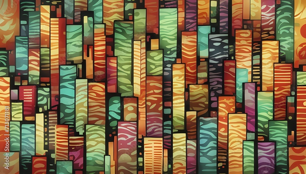 Abstract art generated by ai beautiful artwork illustration technology and nature blend with colors Abstract art generated by ai beautiful artwork illustration technology and nature blend with colors