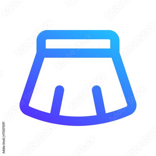 skirt gradient icon