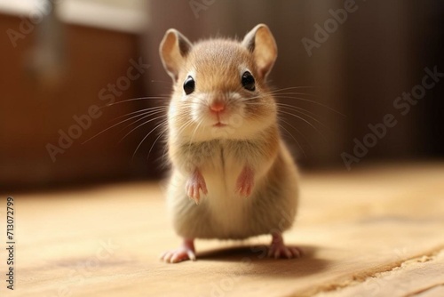 adorable rodent. Generative AI