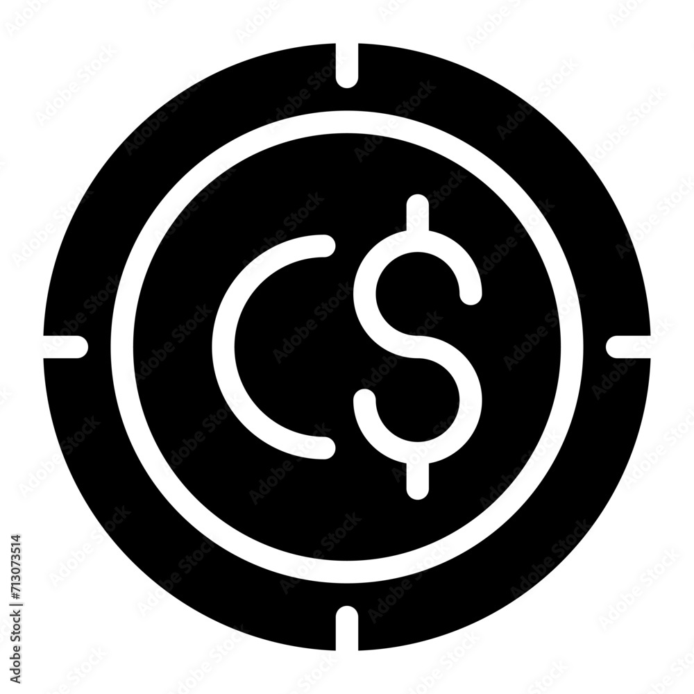 canada coins icon vector graphic illustration for web, UI and App mobile design isolated on white background canada coins icon vector graphic illustration for web, UI and App mobile design isolated on white background