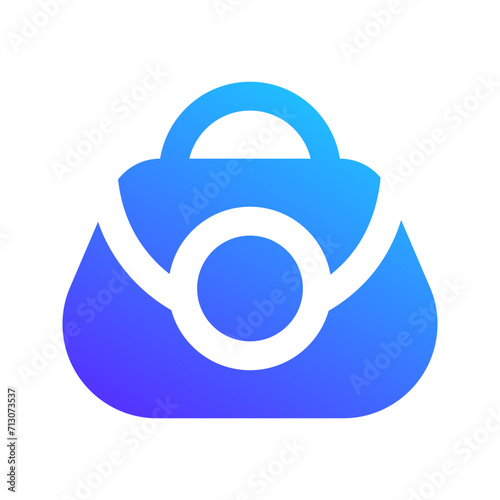 handbag gradient fill icon