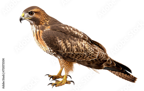 Hawk's Powerful On Transparent Background.