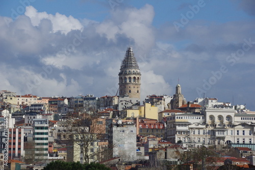 Galata Tower in Istanbul, Turkey