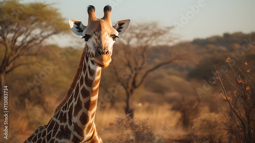 Giraffe within Kruger National Park