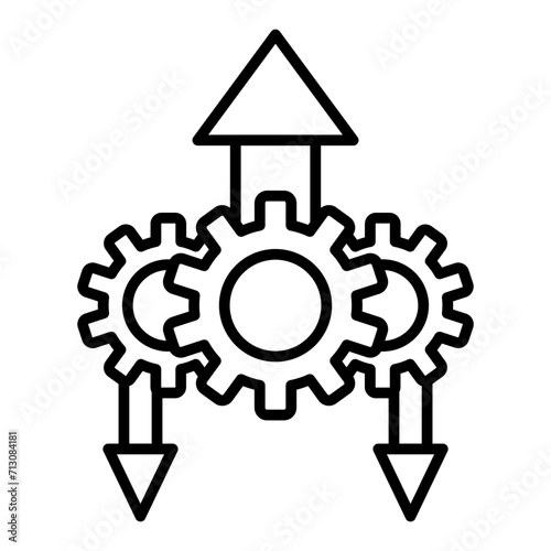   Productivity line icon