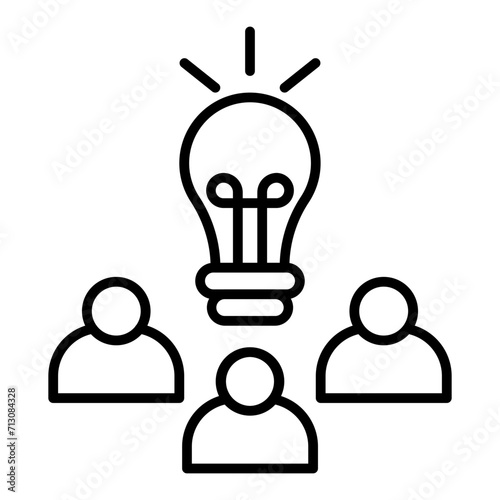   Enthusiasm line icon