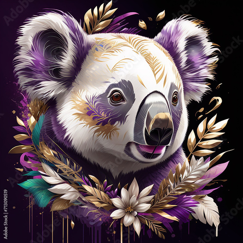 weißer Luxus Koala photo