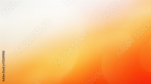 Orange white gradient background, grainy texture smooth color gradient photo