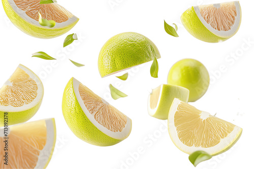 Fototapeta Naklejka Na Ścianę i Meble -  set of citrus fruits