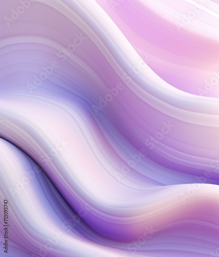 A vibrant abstract background with wavy purple lines. Generative AI.