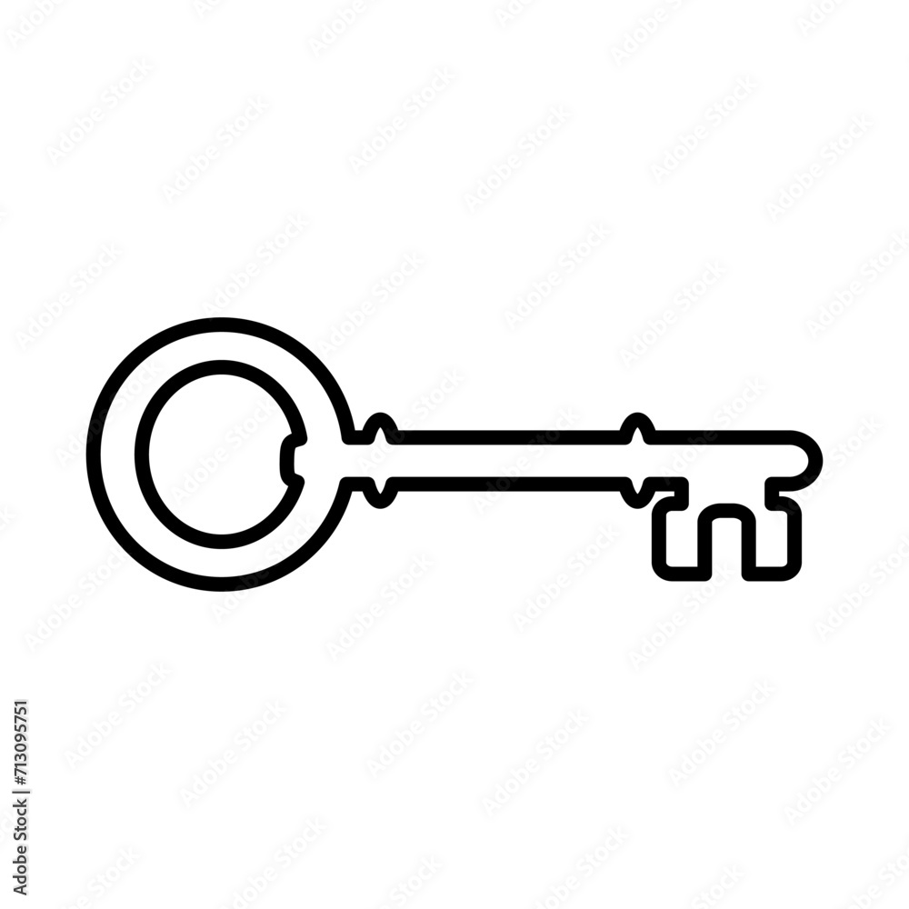 Key Icon template Key Icon template