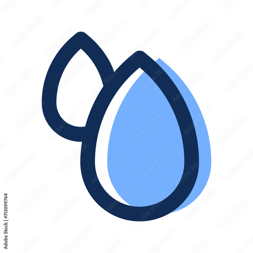 raindrop filled line icon raindrop filled line icon