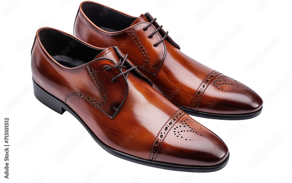 Exploring the World of Dress Shoes On Transparent Background.