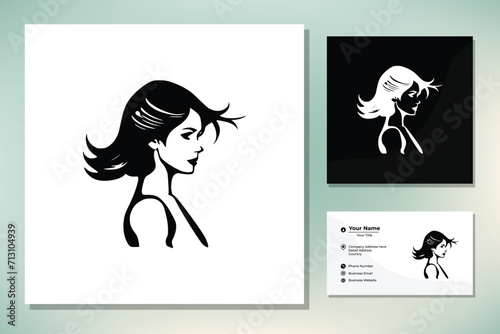 Glamour girl makeup fashion illustration. Stylish art sketch. Beauty and style vector drawing