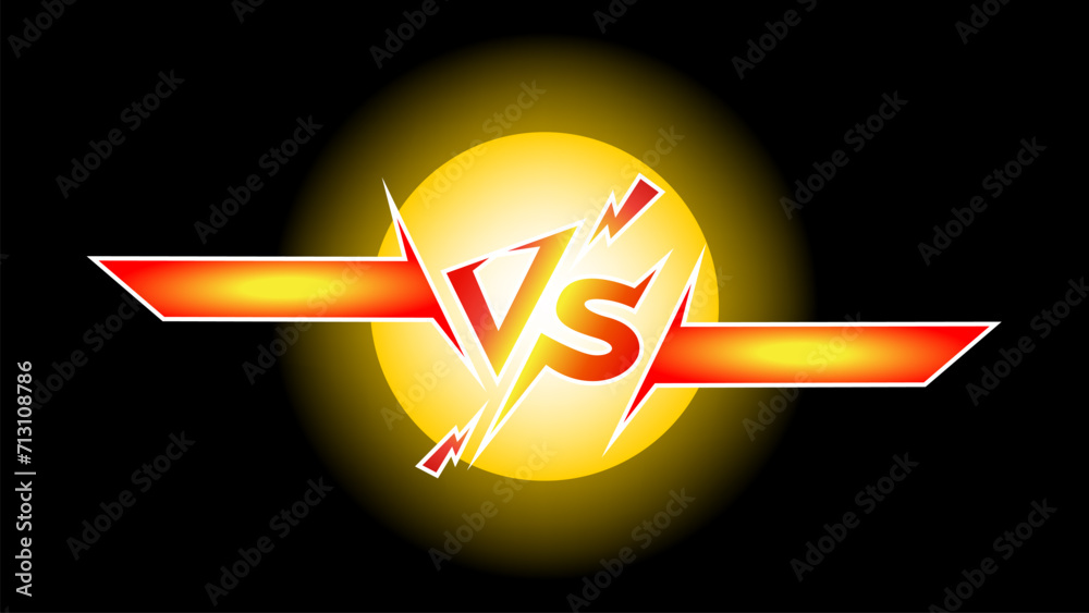 Scoreboard background with polygonal style glitter light vector