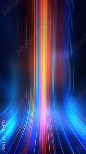 High speed technology neon glow colors abstract background