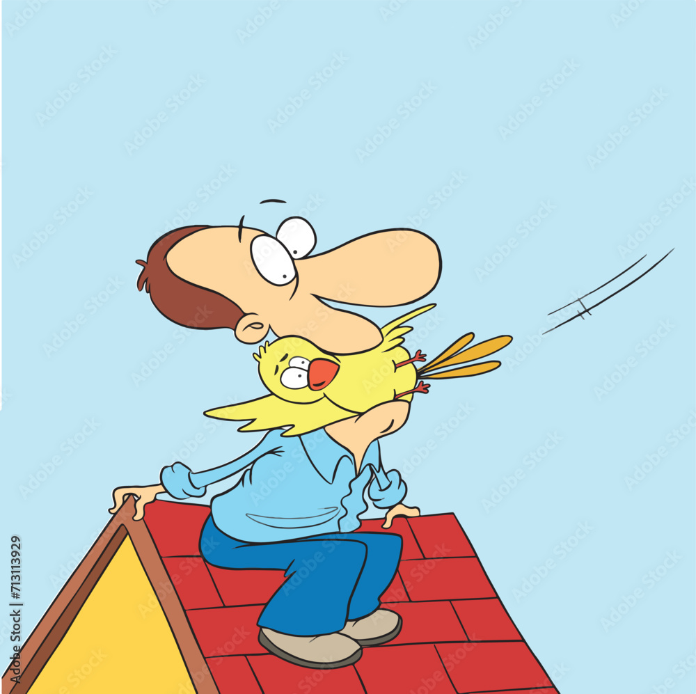 Proverb, idiom. Holding a bird with its mouth. Turkish idiom.