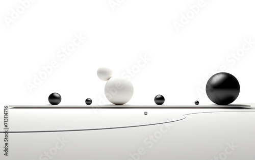 Depicting the Beauty of Modern Sleek Minimalism on White or PNG Transparent Background.