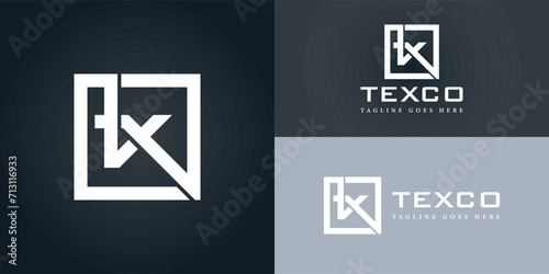 abstract initial letter T and X logo in white color isolated in black background applied for videography and photography logo also suitable for the brands or companies that have initial name TX or XT