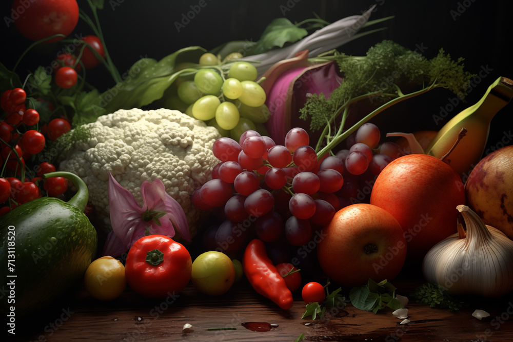 Fruits and vegetables. Eat healthy. Diet. Nutrition professions. Agricultural professions. Organic farming, vegetable market, sale of fruit and vegetables, market gardeners.
​