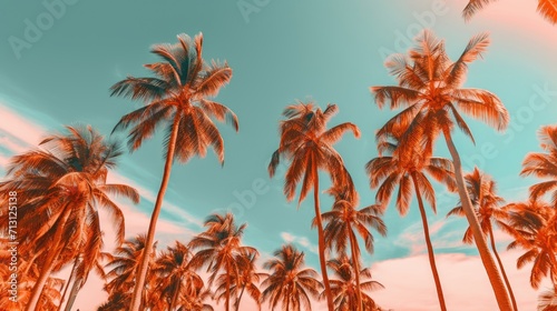 palm tree on the beach