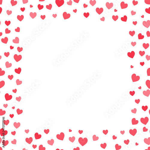 Heart shape border