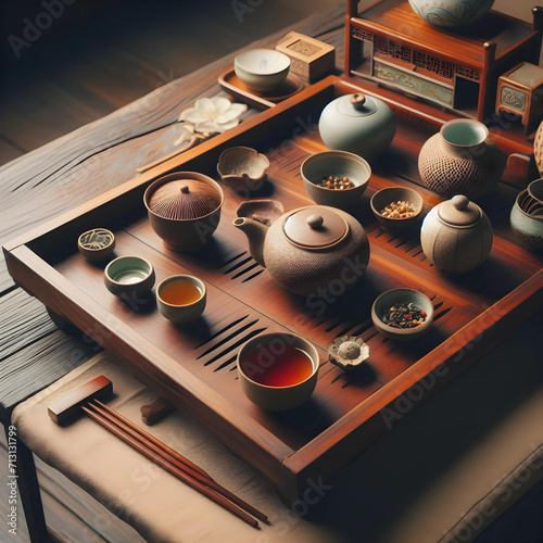 Tea Set: Traditional Asian Tea Ceremony